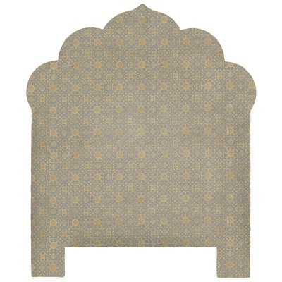 Bihar Queen Headboard Without Rails