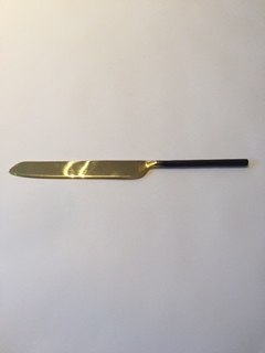 Serafina Brass Cake Knife