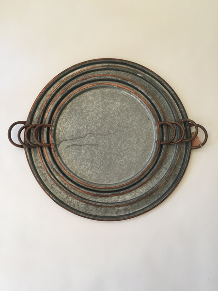 Galisteo Copper Edge Trays