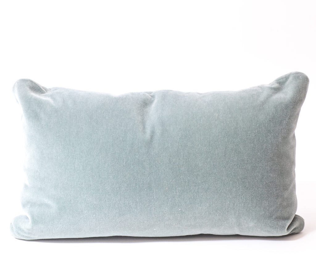 Seafoam Green Mohair Pillows