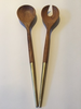 Brass Tip Salad Servers