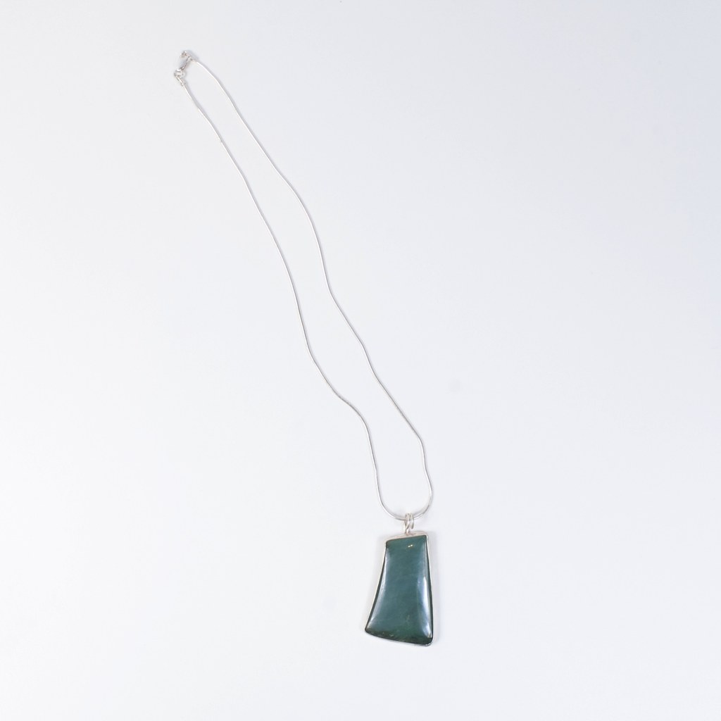 Trapezoid Jade Necklace