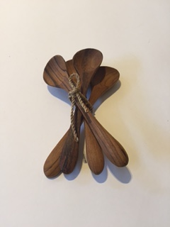 Teak Wood Spoons Small