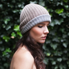 Taupe + Light Grey Reversible Hat